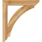 Ekena Millwork Thorton Slat Rough Sawn Bracket w/ Offset Brace, Western Red Cedar, 6"W x 30"D x 34"H BKT0604X30X34THR06RWR - alternate 2
